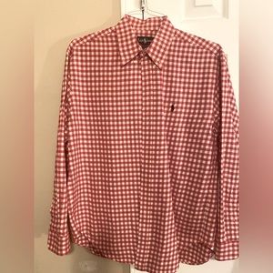 Ralph Lauren button down plaid
